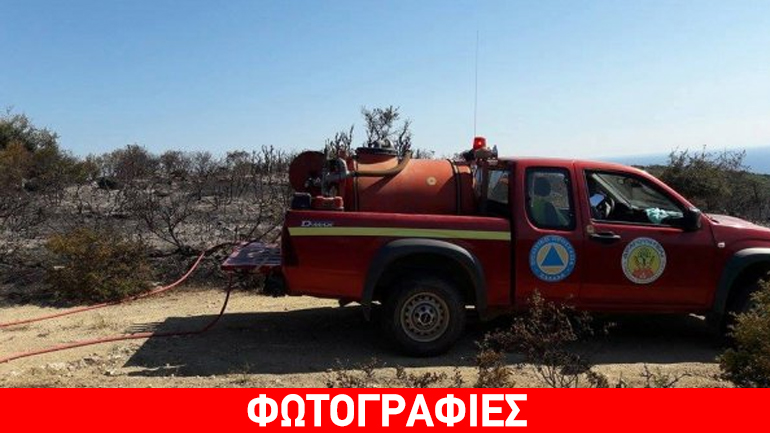 Κατασβέστηκε φωτιά στη Χαλκιδική