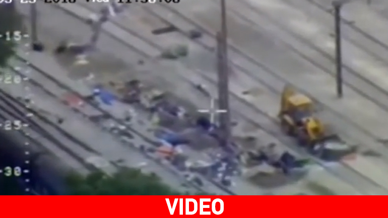 Ειδομένη: Εικόνες από την επιχείρηση εκκένωσης