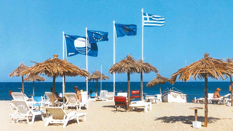 Χαλκιδική: Σήμερα ανακοινώνονται οι «Γαλάζιες Σημαίες»