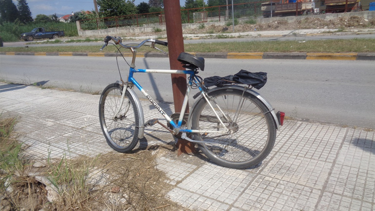 Ποδηλάτης κατέληξε στο νοσοκομείο