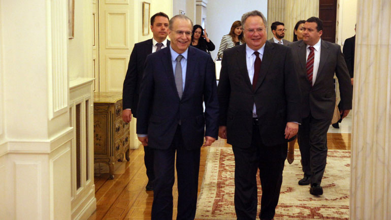 Συνεδριάζει το Εθνικό Συμβούλιο Εξωτερικής Πολιτικής  υπό τον Ν. Κοτζιά