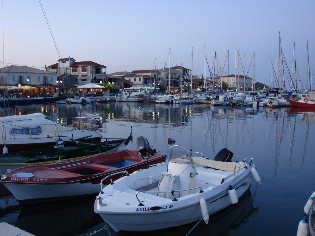 Η μαρίνα της Λευκάδας