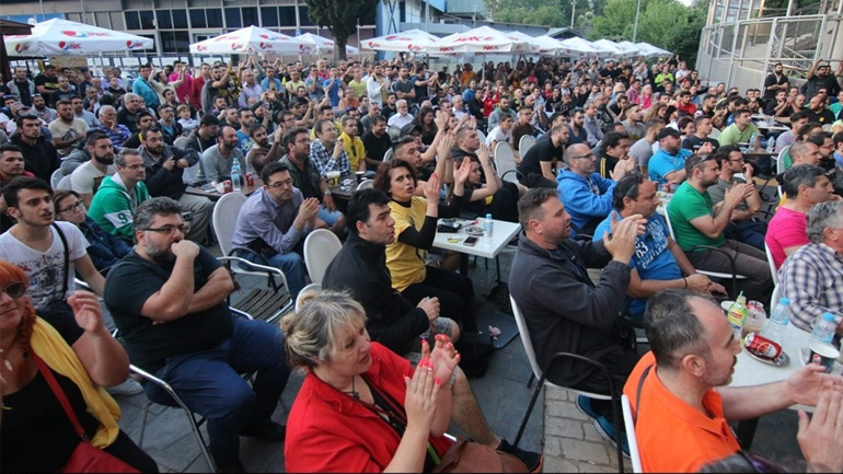 Ευχαρίστησε τον κόσμο η ΚΑΕ Άρης