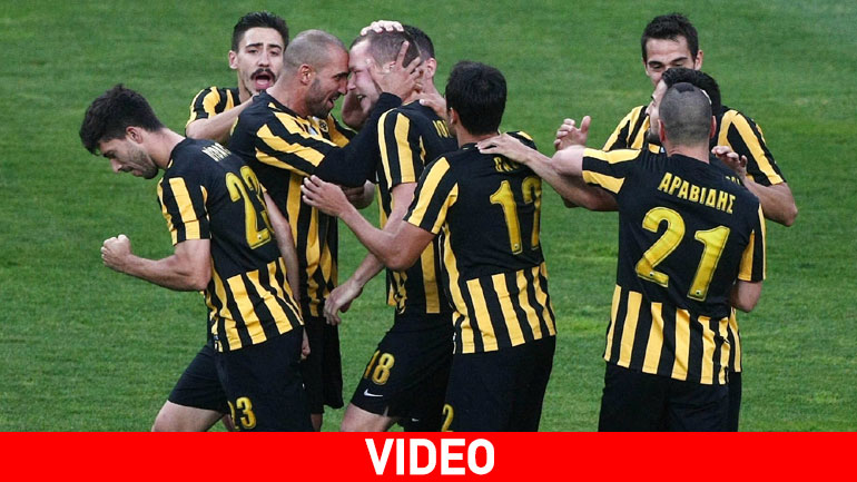 Πολύ σκληρή για να… παραιτηθεί από τη διεκδίκηση της πρώτης θέσης η ΑΕΚ, 3-1 τον ΠΑΟ Πολύ σκληρή για να… παραιτηθεί από τη διεκδίκηση της πρώτης θέσης η ΑΕΚ, 3-1 τον ΠΑΟ