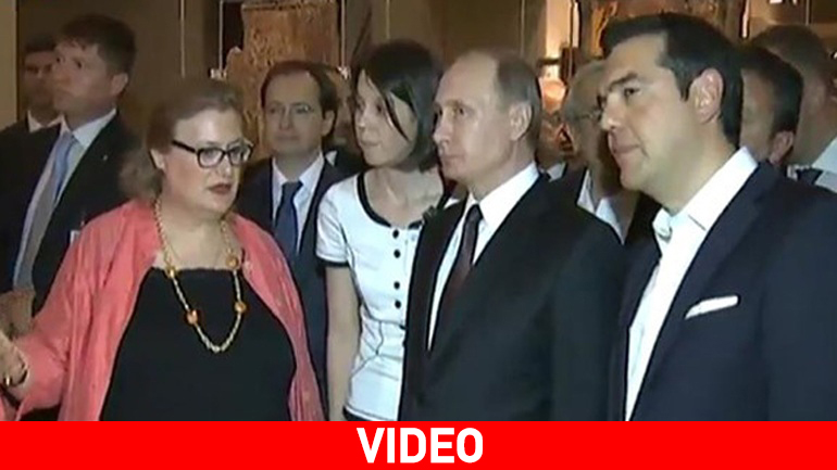 Ξενάγηση του Πούτιν στο Βυζαντινό και Χριστιανικό μουσείο
