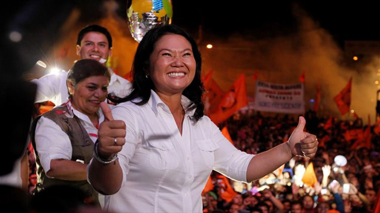 Περού: Προβάδισμα 5,8% για την Κ. Φουχιμόρι μία εβδομάδα πριν από τον δεύτερο γύρο των προεδρικών εκλογών