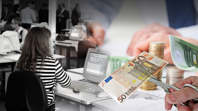 Ψαλίδι στους μισθούς