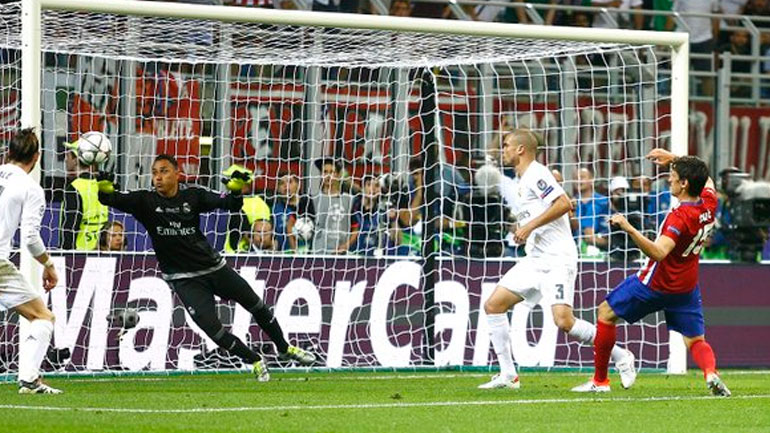 Ο Καράσκι ισοφαρίζει σε 1-1, αναπτερώνοντας τις ελπίδες την Ατλέτικο για τη μεγάλη ανατροπή