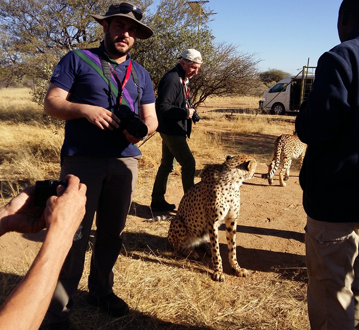 Ο Κώστας Φούζας παρέα με... κατοικίδια!