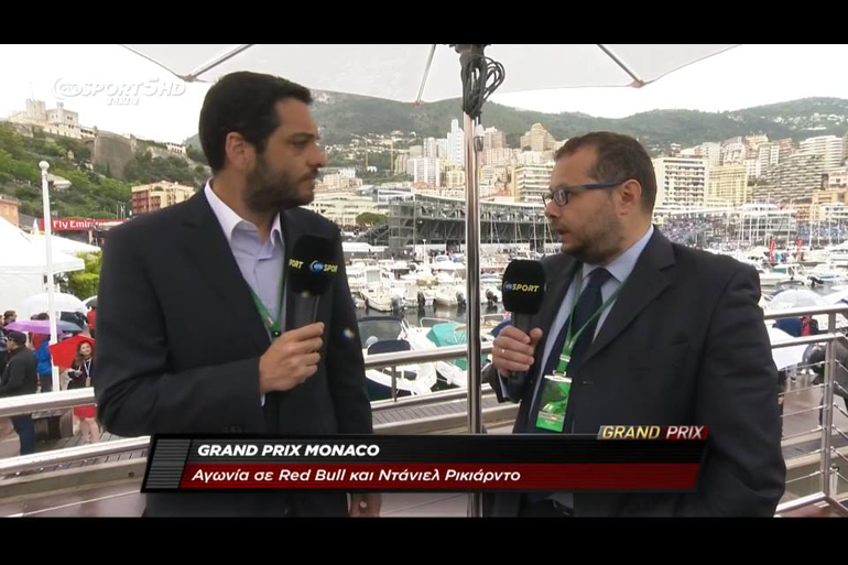 Αριστερά ο Γιώργος Ψάρρας και δεξιά ο Γιάννη - Μάριος Παπαδόπουλος...