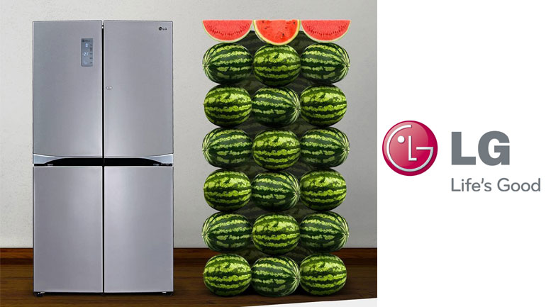 Τα ψυγεία ντουλάπες της LG επαναπροσδιορίζουν την έννοια χωρητικότητα