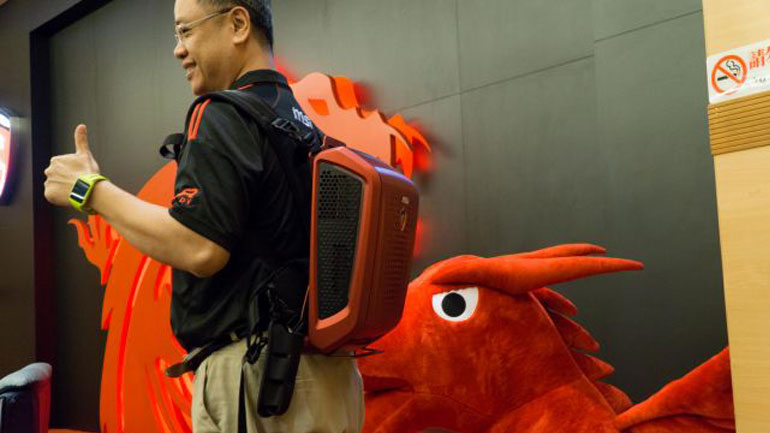 Η MSI έφτιαξε έναν υπολογιστή με μορφή σακιδίου πλάτης