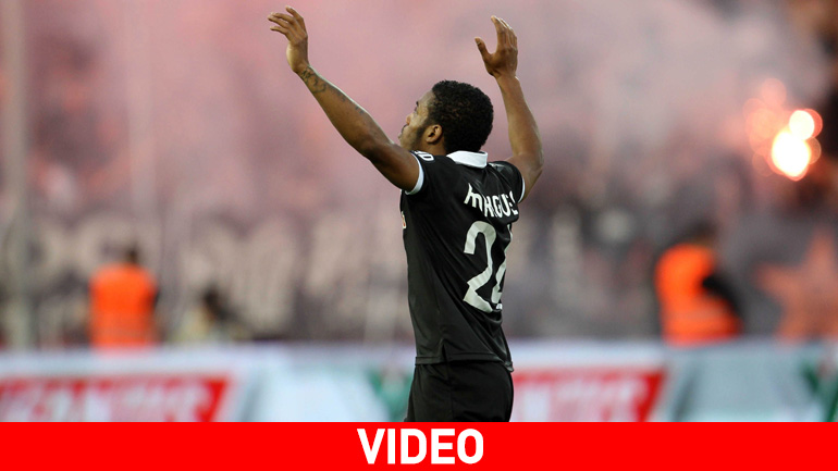 Πρώτος στα πλέι οφ ο ΠΑΟΚ, 1-1 με τον Παναθηναϊκό