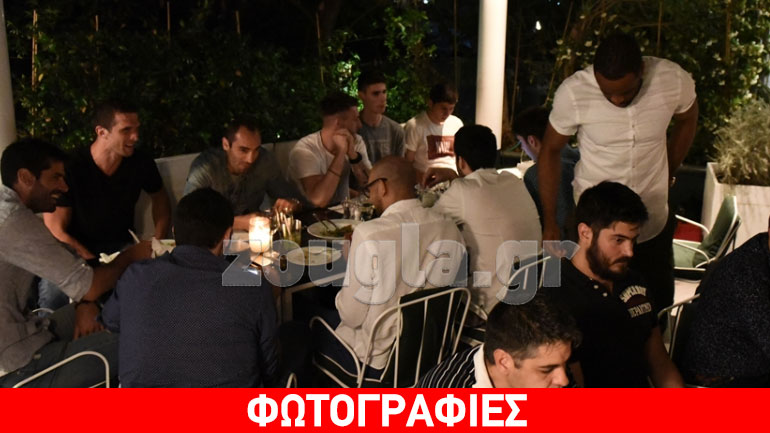 Μπάσκετ: Η ΑΕΚ γευμάτισε σε γνωστό εστιατόριο της Βουλιαγμένης