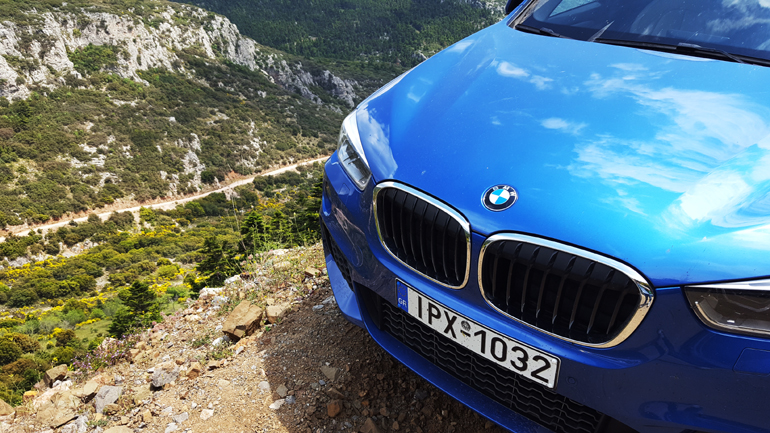 Ακόμα και με την δικίνητη BMW X1 μπορείς να ανακαλύψεις απίστευτα μέρη...