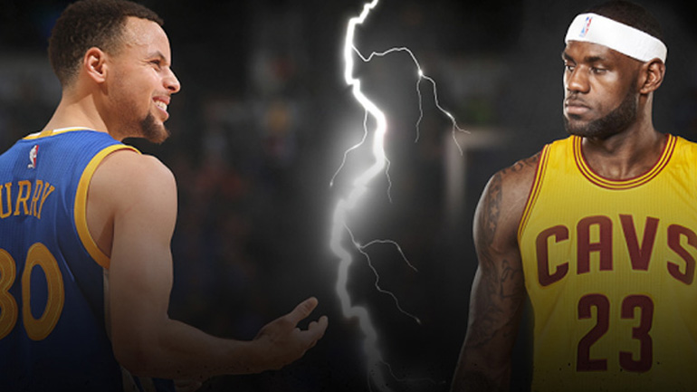 Γκόλντεν Στέιτ Ουόριορς εναντίον Κλίβελαντ Καβαλίερς για τα NBA finals μόνο στον OTE TV