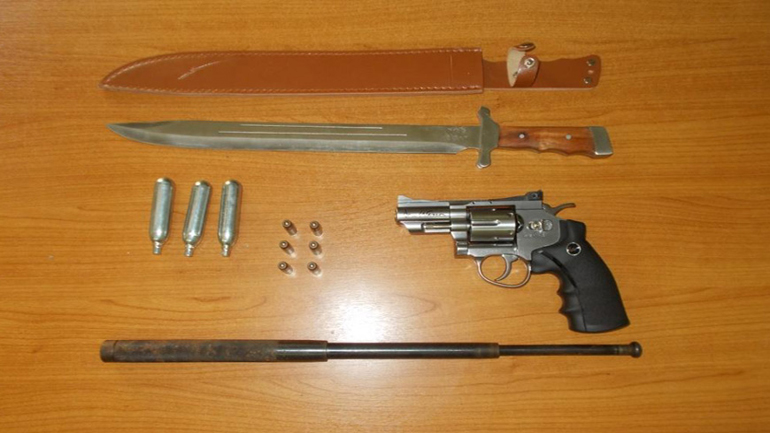 Δύο συλλήψεις στην Καβάλα για όπλα και ναρκωτικά