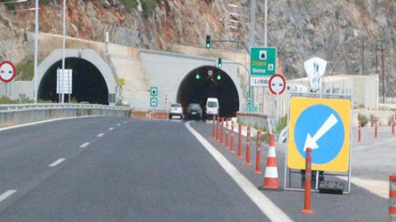 Σήραγγα Στέρνας: Κλειστός ο ένας κλάδος την επόμενη εβδομάδα