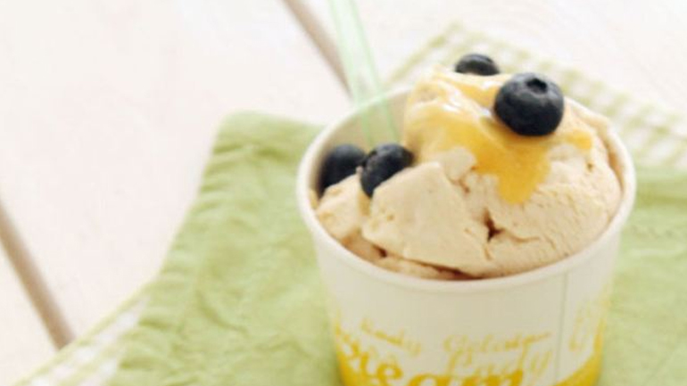 Δροσερό frozen yogurt με άρωμα λεμόνι!