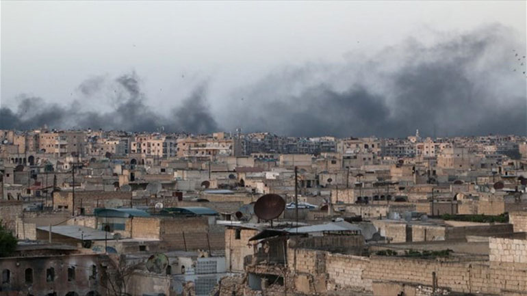 Συντριβή μαχητικού αεροσκάφους κοντά στο Χαλέπι