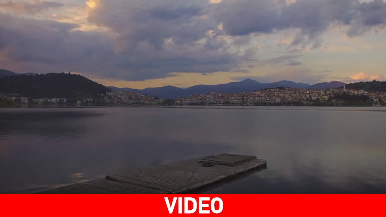 Η πόλη και η λίμνη της Καστοριάς από… ψηλά!
