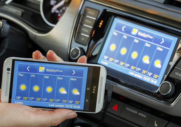 Η τεχνολογία δεν λείπει από το μοντέλο της Skoda...