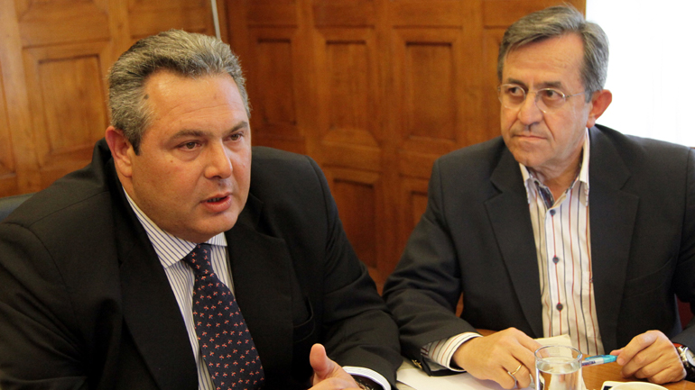 Συλλυπητήρια Καμμένου στον Νικολόπουλο για την απώλεια της κόρης του