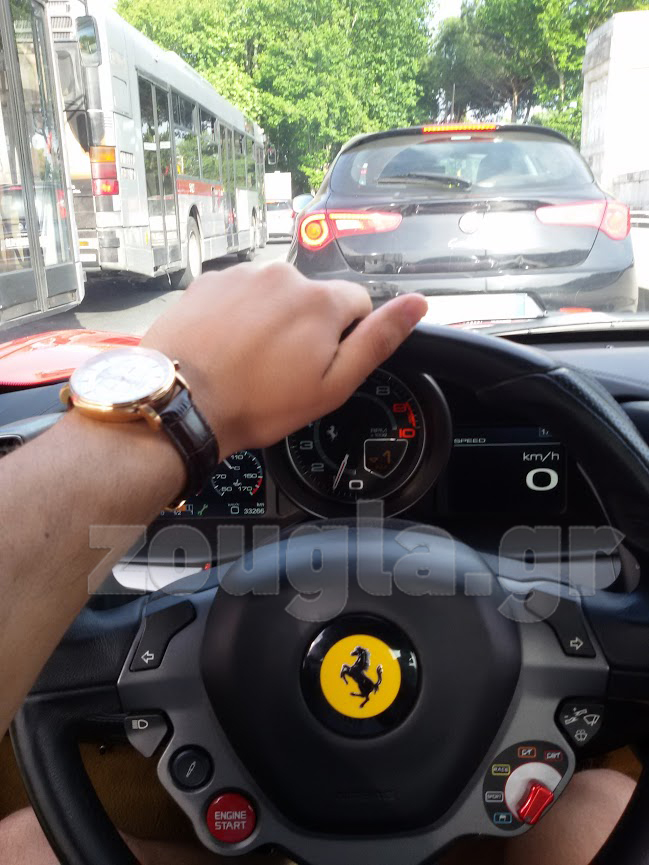 Άλλη αίσθηση να βρίσκεται πίσω από το τιμόνι μίας Ferrari!