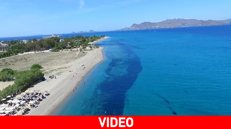 Βόλτα από… αέρος στις παραλίες της Κω!