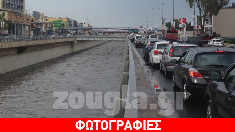 «Φούσκωσε» ο Κηφισός