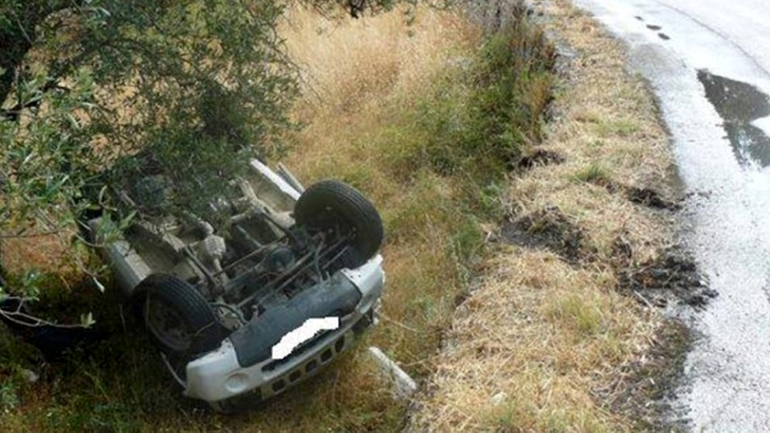 Αχαΐα: Εκτροπή οχήματος με τραυματισμό