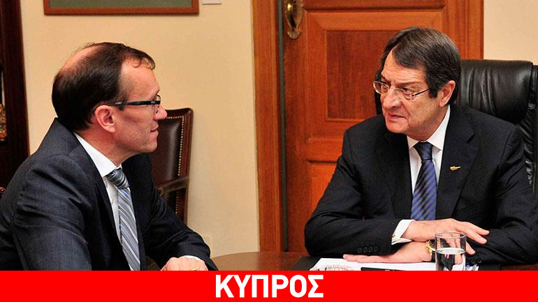 Kυπριακό: Εισήγηση επί της διαδικασίας των διαπραγματεύσεων υπέβαλε ο Αναστασιάδης στον Άϊντα
