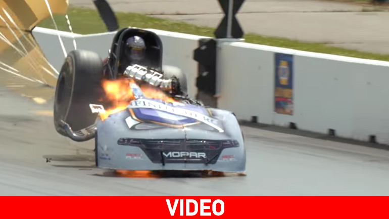 Έκρηξη οχήματος την ώρα του αγώνα!