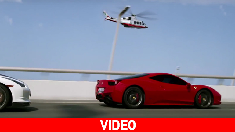 Ακόμα και να οδηγείς Ferrari δεν ξεφεύγεις από την αστυνομία…