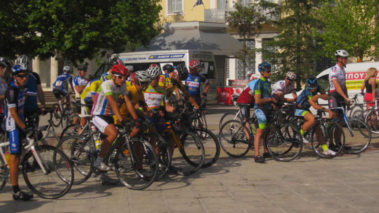 Ο 7ος Ολυμπιακός Ποδηλατικός Δρόμος Ειρήνης στον Πύργο