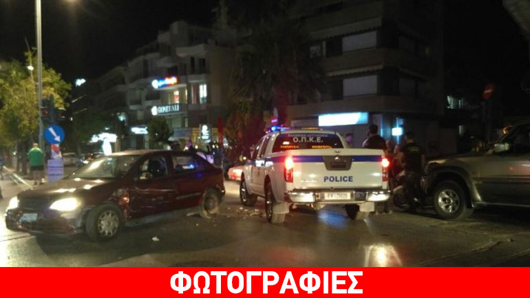 Τροχαίο και κυκλοφοριακό κομφούζιο στο κέντρο του Ηρακλείου