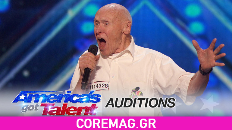 Video: Θεούλης 82χρονος παππούς ερμηνεύει το “Bodies” των Drown στο “America’s Got Talent”!