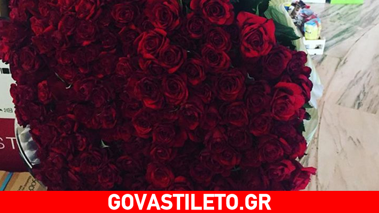 Ποια Ελληνίδα παρουσιάστρια δέχτηκε μια «αγκαλιά» τριαντάφυλλα;