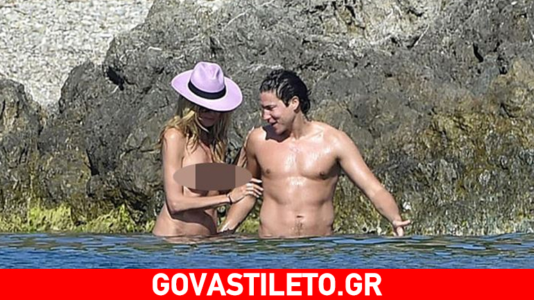 Heidi Klum: Topless βουτιές με τον νεαρό αγαπημένο της