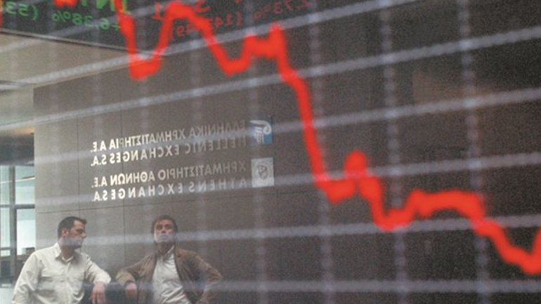 Πτώση 3,55% στο Χρηματιστήριο Αθηνών