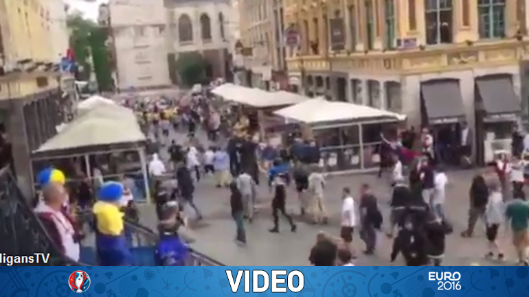 Χούλιγκαν τα έσπασαν στη Λιλ