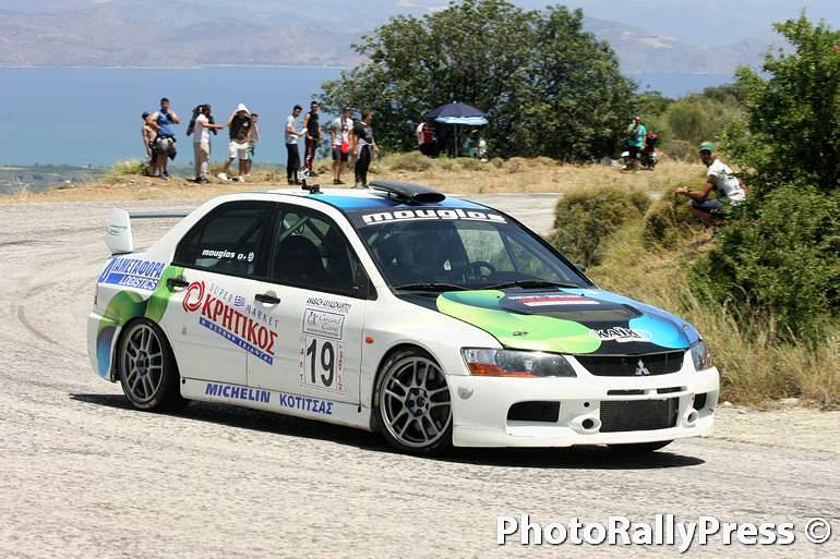 Ο Θοδωρής Μούγιος σημείωσε τον καλύτερο χρόνο στην κατηγορία του...