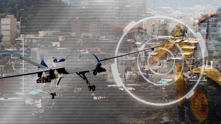 Αυθαίρετα στην τσιμπίδα των drones