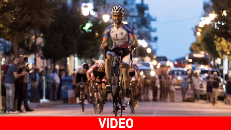 O Μαυρικάκης της ΑΕΚ νικητής στον αγώνα αντοχής στον Ποδηλατικό Δρόμο Ειρήνης στον Πύργο