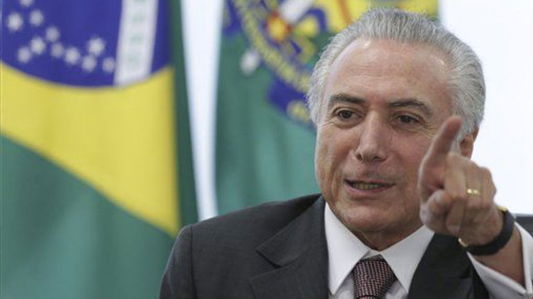 Βραζιλία: Μόνο το 29% των πολιτών δηλώνει ικανοποιημένο από την προσωρινή κυβέρνηση