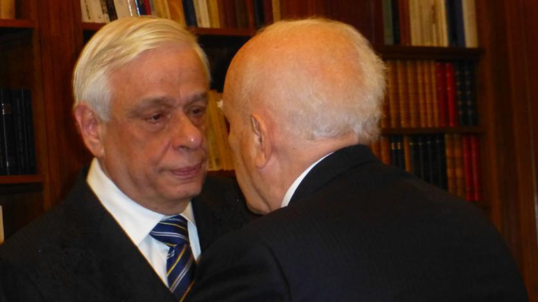 Με τον Κ. Παπούλια συναντήθηκε ο Πρ. Παυλόπουλος