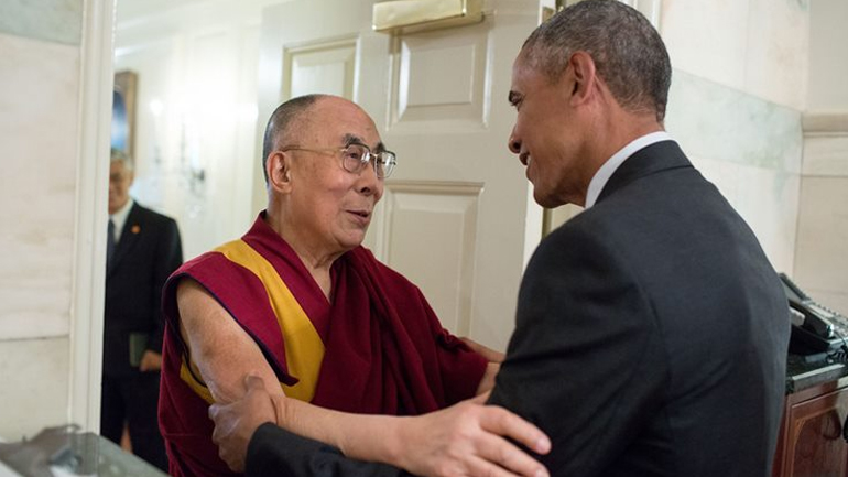 Συνάντηση Ομπάμα – Δαλάι Λάμα στον Λευκό Οίκο