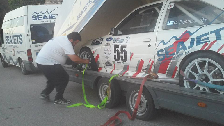 Τρομακτική έξοδος σε αγώνα είχε ο εφοπλιστής Μάριος Ηλιόπουλος