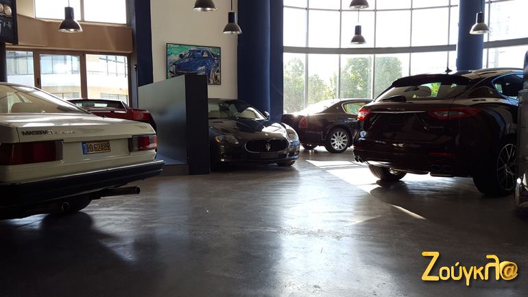 Στην επίσημη αντιπροσωπεία της Maserati (Trident Cars) και μαζί με την υπόλοιπη οικογένεια βρίσκεται πλέον και η Levante!