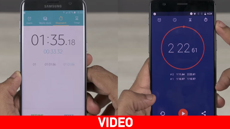 Σύγκριση ταχύτητας για το OnePlus 3 με τα Galaxy S7 Edge, iPhone 6S, LeEco Le Max 2 και Xiaomi Mi5